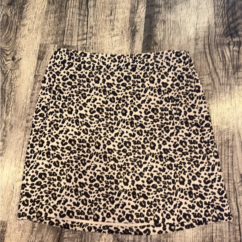 LOFT Cheetah Mini Pencil Skirt Night Out
